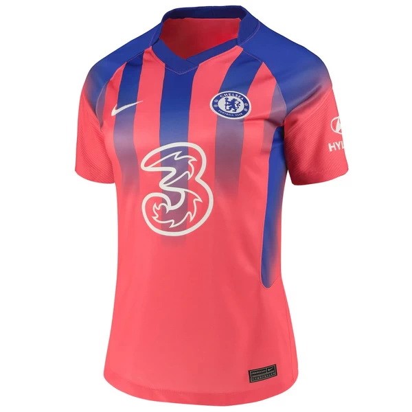 Camiseta Chelsea Tercera equipo Mujer 2020-21 Naranja